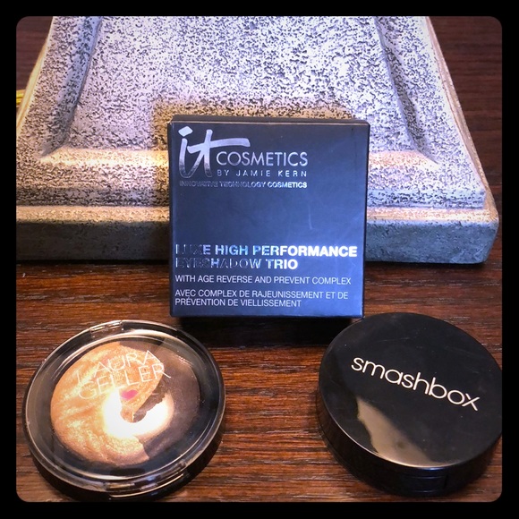it cosmetics Other - New Eyeshadow bundle (it, Laura Geller, Smashbox)